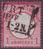 19 Adler mit grossem Brustschild  1Groschen Deutsche Reichs Post