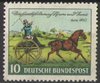160 Briefpostbeförderung Thurn und Taxis 10 Pf Deutsche Bundespost