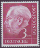 196x  Theodor Heuss 3 DM Deutsche Bundespost