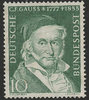 204 Carl Friedrich Gauß 10 Pf Deutsche Bundespost