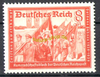 706 Kameradschaftsblock 8+4 Pf Deutsches Reich