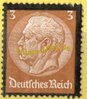 548 Paul von Hindenburg 3 Pf Deutsches Reich