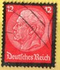 552 Paul von Hindenburg 12 Pf Deutsches Reich