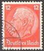 469 Paul von Hindenburg 12 Pf Deutsches Reich
