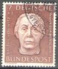 200 Käthe Kollwitz 7+3 Pf Deutsche Bundespost