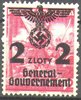 28 Republik Polen 2 Zt auf 2 Zt Generalgouvernement
