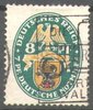426Y Wappenzeichnung 8+7 Pf Deutsches Reich
