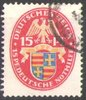 427X Wappenzeichnung 15+15 Pf Deutsches Reich