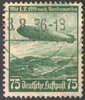 607X Flugpostmarke 75 Pf Deutsches Reich