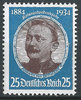 543 Kolonialgedenkjahr 25 Pf Deutsches Reich