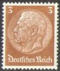 513 x Hindenburg Medaillon 3Pf Deutsches Reich