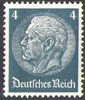 514 Hindenburg Medaillon 4 Pf Deutsches Reich