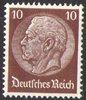 518x Hindenburg Medaillon 10 Pf Deutsches Reich