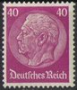 524 Hindenburg Medaillon 40 Pf Deutsches Reich