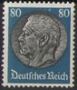 527 Hindenburg Medaillon 80 Pf Deutsches Reich