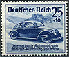 688 Automobil Ausstellung 25 Pf Deutsches Reich