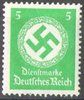 134 Dienstmarke für Landesbehörden 5 Pf Deutsches Reich