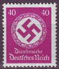 142 Dienstmarke für Landesbehörden 40 Pf Deutsches Reich
