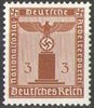 156 Dienstmarke der Partei 3 Pf Deutsches Reich