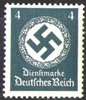 167 Dienstmarke der Behörden 4 Pf Deutsches Reich