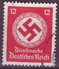 172 b Dienstmarke der Behörden 12 Pf Deutsches Reich