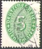 115 Ziffernzeichen Dienstmarke 5 Pf Deutsches Reich