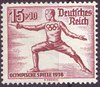614 Olympische Spiele 1936 Berlin 15 Pf Deutsches Reich