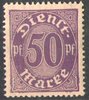 29 Dienstmarke für alle Länder 50 Pf Deutsches Reich