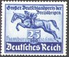 746 Großer Deutschlandpreis Das Blaue Band 25 + 100 Pf  Deutsches Reich