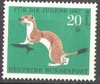 530 Pelztiere 20 Pf Deutsche Bundespost Briefmarke