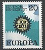 533 Europa 20 Pf Deutsche Bundespost
