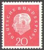 304 Theodor Heuss 20 Pf Deutsche Bundespost