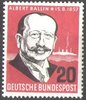 266 Albert Ballin 20 Pf Deutsche Bundespost