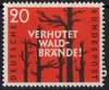 283 Waldbrandverhütung 20 Pf Deutsche Bundespost