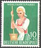 298 Wohlfahrt Landwirtschaft 10 Pf Deutsche Bundespost