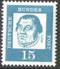 351x Martin Luther 15 Pf  Deutsche Bundespost