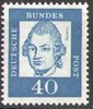 355x Gotthold Ephraim Lessing 40 Pf  Deutsche Bundespost