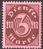 67 Dienstmarke Wertziffer 3 M Deutsches Reich