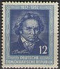 300 Ludwig van Beethoven 12 Pf  Briefmarke DDR