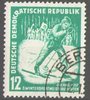 298 Wintersportmeisterschaften 12 Pf  Briefmarke DDR