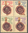Viererblock Historische Siegel Briefmarken DDR