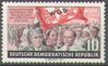 452 Weltgewerkschaftsbund WGB  10 Pf  Briefmarke DDR