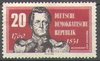 DDR 793 August Neidhardt von Gneisenau 20 Pf Briefmarke