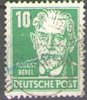 330v Persönlichkeiten 10 Pf  Briefmarke DDR
