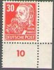 335v Persönlichkeiten 30 Pf  Briefmarke DDR