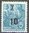 437 I g Fünfjahresplan III  10 auf 12 Pf  Briefmarke DDR