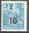 437 m Fünfjahresplan III  10 auf 12 Pf  Briefmarke DDR