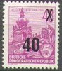440 I g Fünfjahresplan III  40 auf 48 Pf  Briefmarke DDR