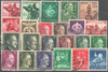0038 Lot 1941-1944 Deutsches Reich Briefmarken