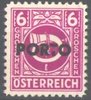 191 Posthorn Portomarke 6 Gr Republik Österreich